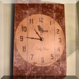D02. Early Bird wall clock. 